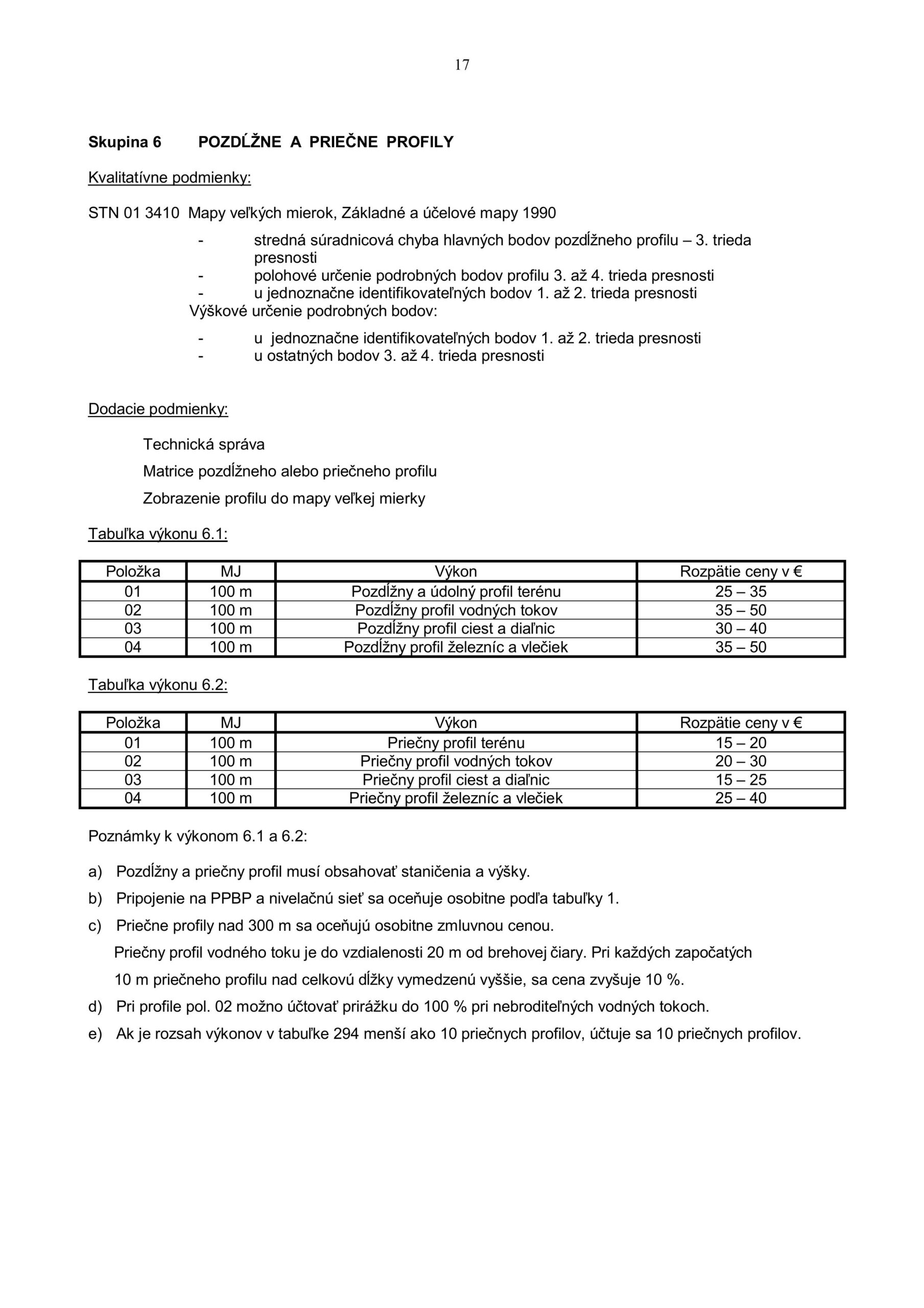 Geodetické a kartografické práce 85