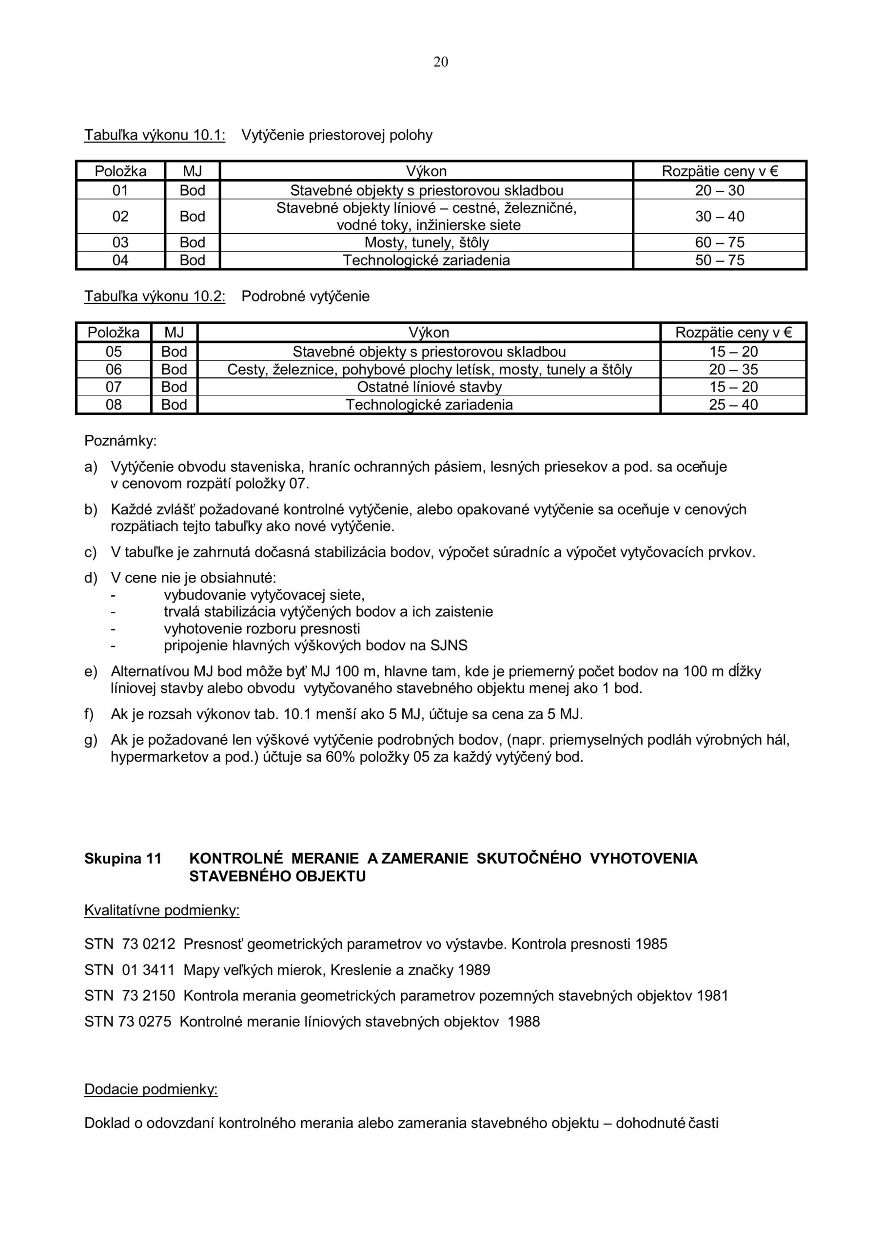Geodetické a kartografické práce 91