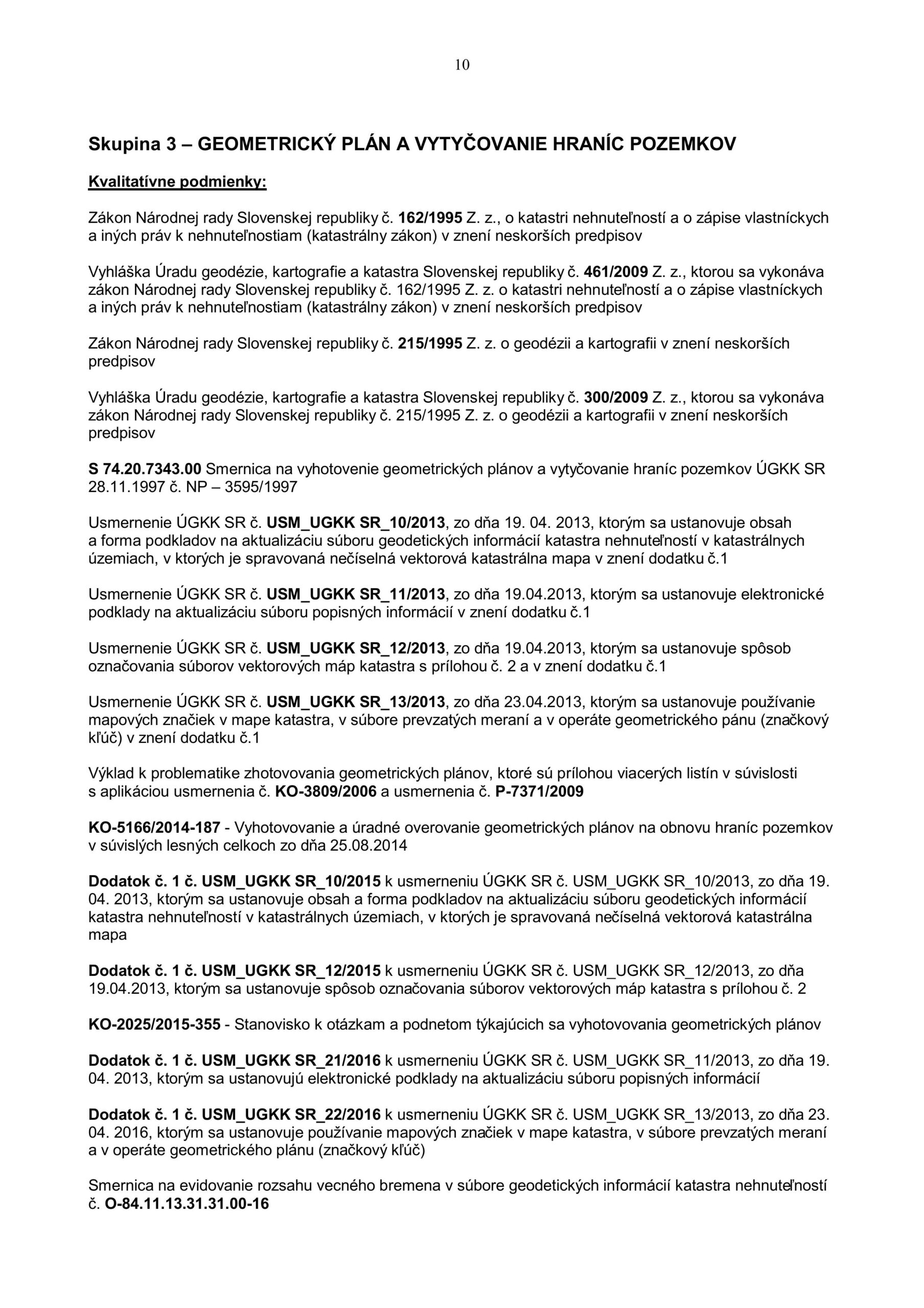 Geodetické a kartografické práce 71